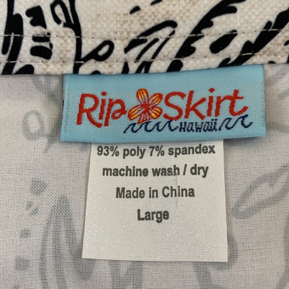 RipSkirt Hawaii Flora Rustica Wrap Skirt - Picture 10 of 13